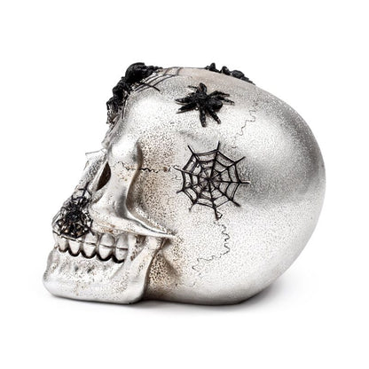 Skull Black Spiders & Webs