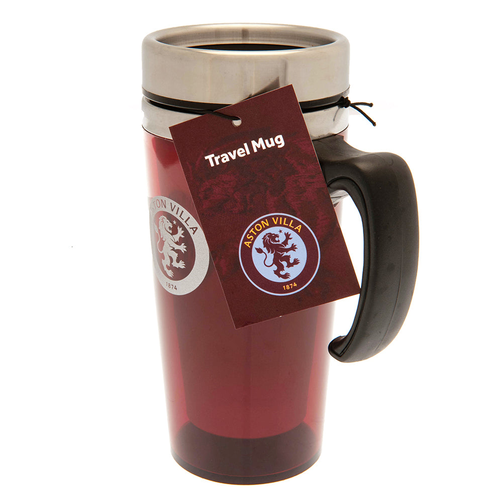 Aston Villa FC Handled Travel Mug