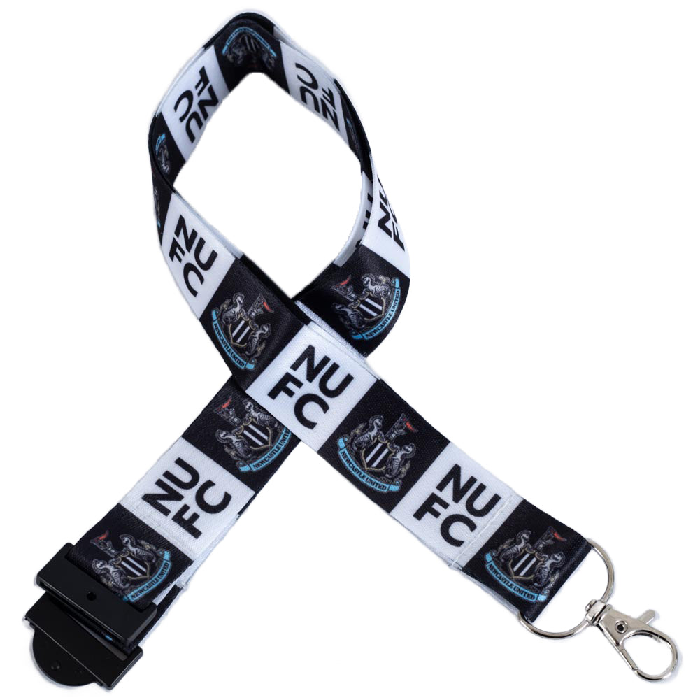 Newcastle United FC Stripe Lanyard