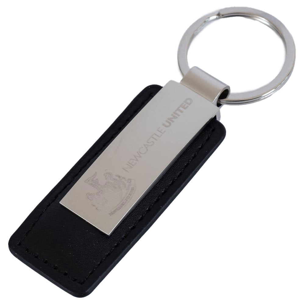 Newcastle United FC Leather Key Fob Official Merchandise Great NUFC Gift Idea