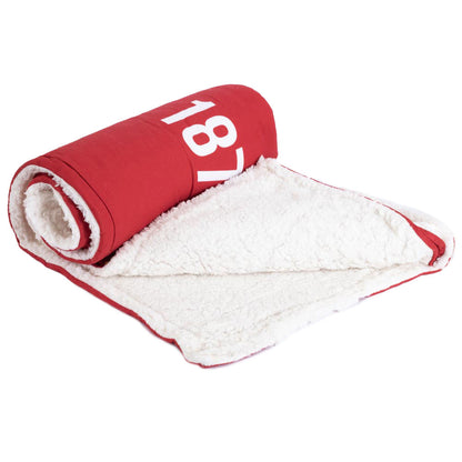 Manchester United FC Sherpa Fleece Blanket