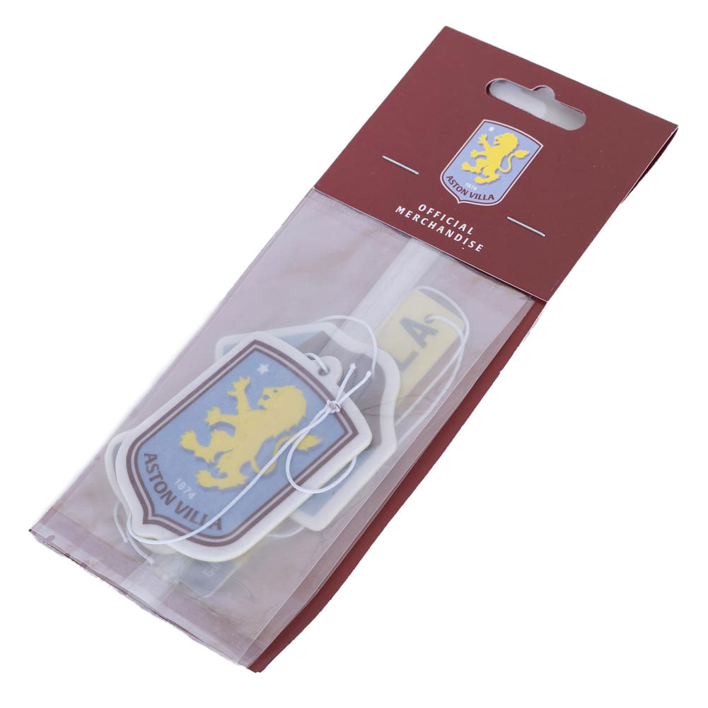Aston Villa FC 3 Pack Air Freshener