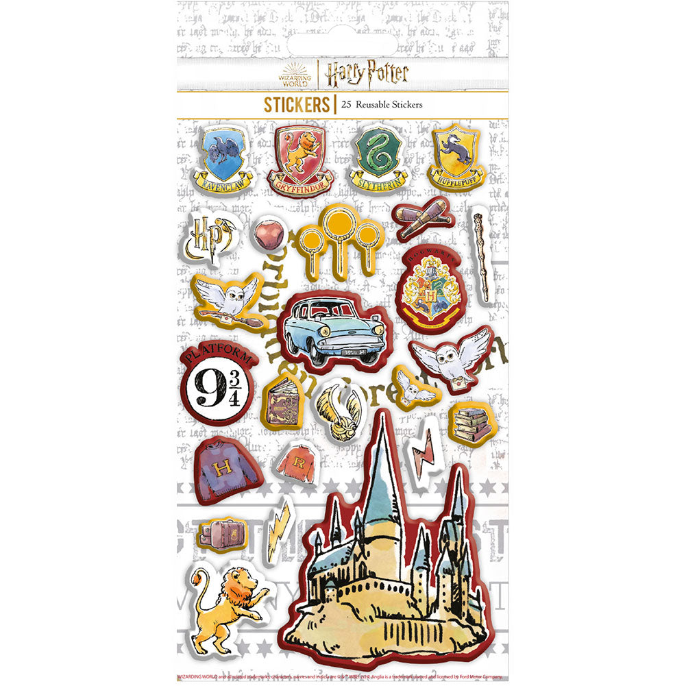 Harry Potter Puffy Sticker Set