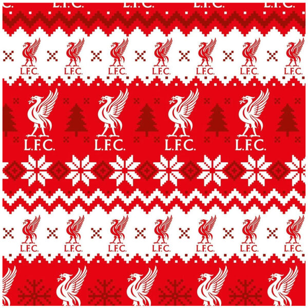 Liverpool FC Christmas Gift Wrap