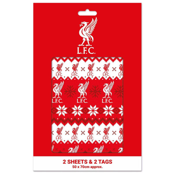 Liverpool FC Christmas Gift Wrap