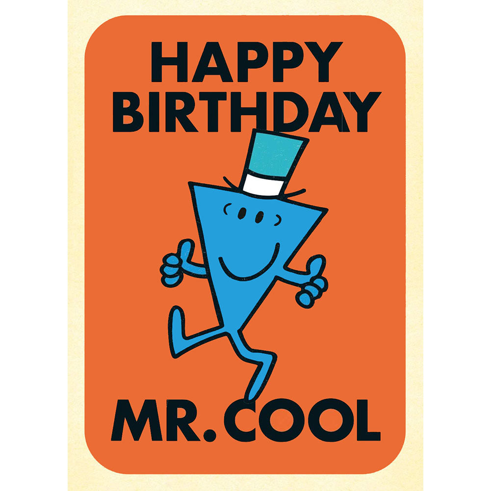 Mr. Men Mr Cool Birthday Card