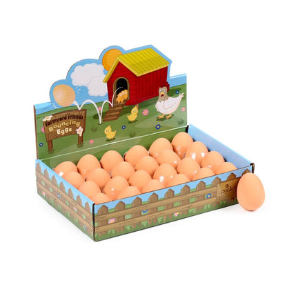 Bouncing Rubber Egg