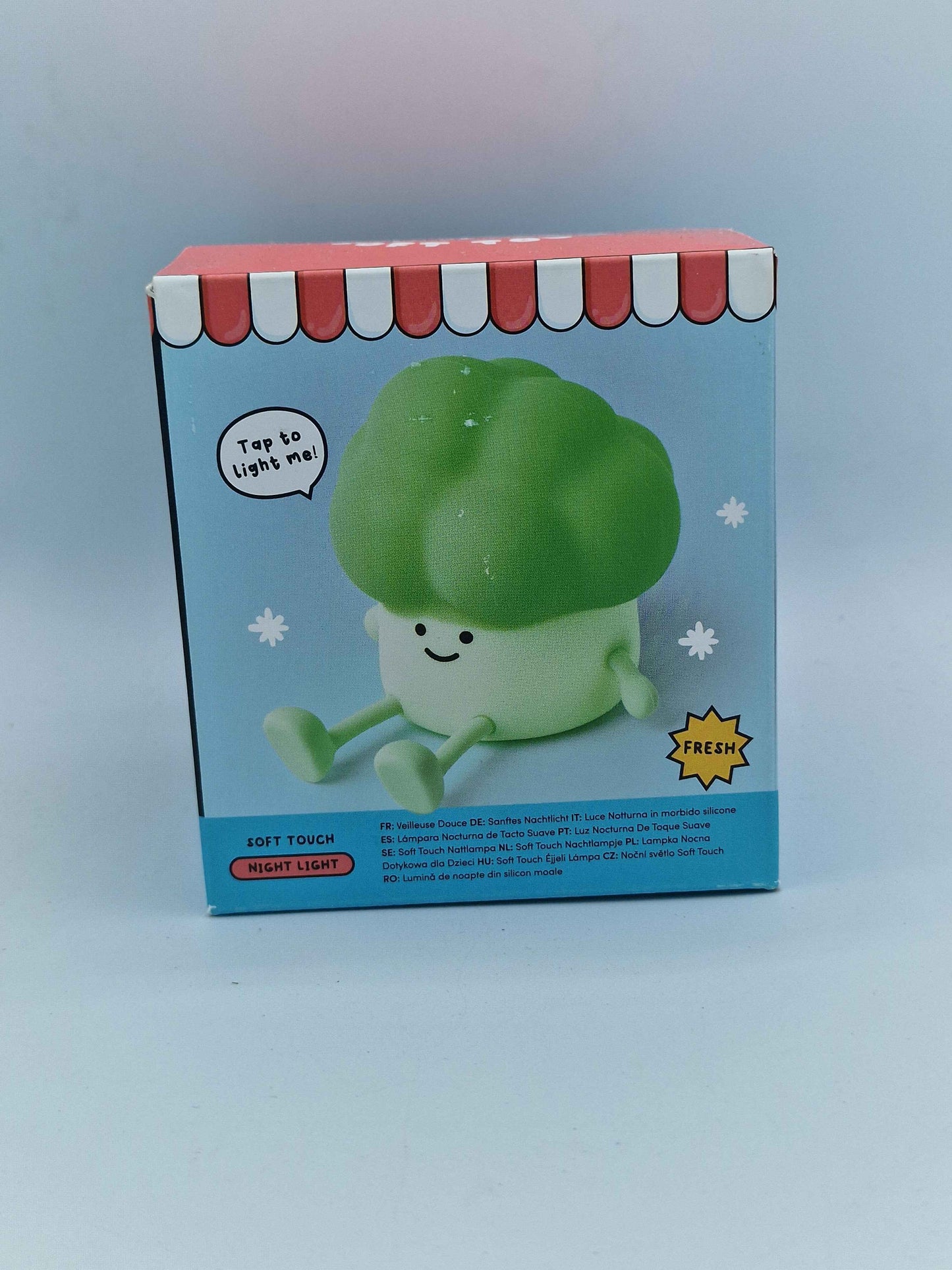 Foodiemals Broccoli LED Night Light Sleep Lamp & Phone Stand
