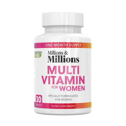 Millions & Millions - Womens Multi Vitamin & Minerals - 30 Tablets