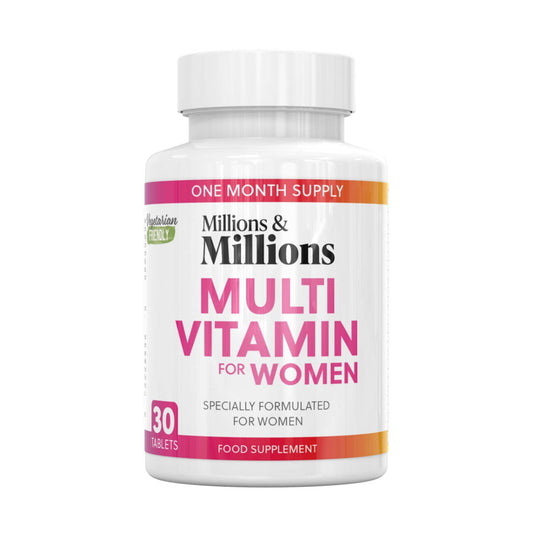 Millions & Millions - Womens Multi Vitamin & Minerals - 30 Tablets