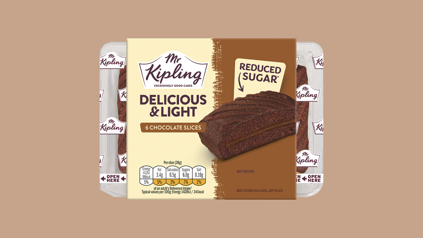 Mr Kipling Delicious & Light 6 Chocolate Slices