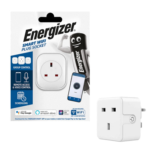Energizer Smart Wifi Plug Socket UK