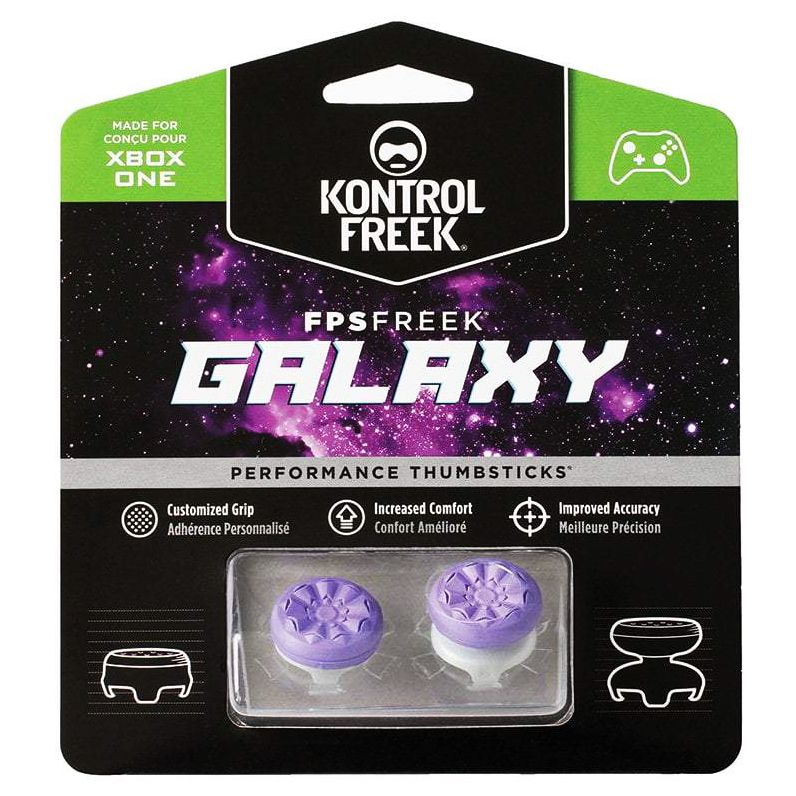 KontrolFreek FPS Freek Galaxy Purple Performance Thumbsticks for Xbox Series S/X
