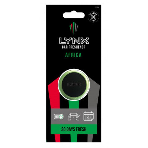 Lynx Mini Vent Clip Car Air Freshener Freshner Fragrance Scent - AFRICA