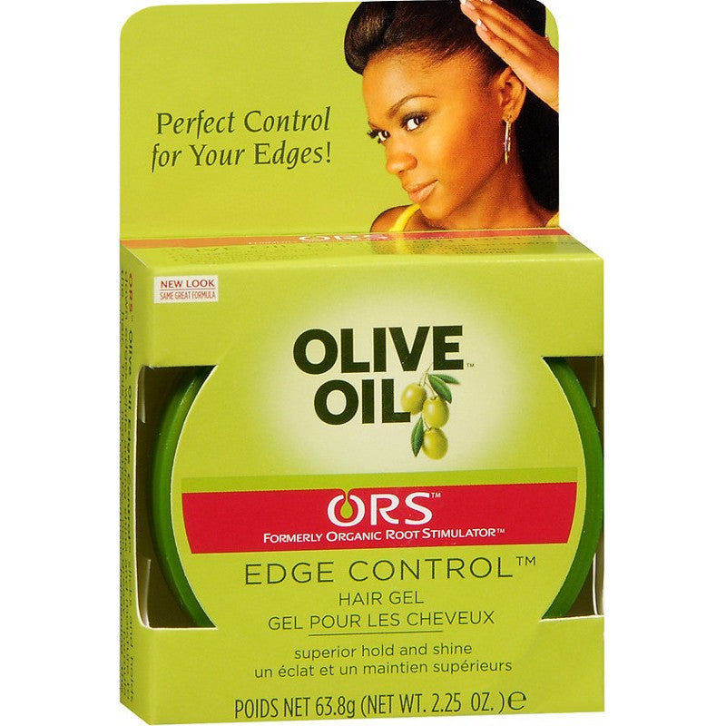 ORS Natural Olive Oil Edge Control Firm Hold Hair Gel
