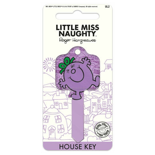 Little Miss Naughty Blank Door Key