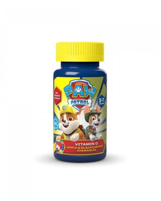 Paw Patrol Vitamin D 60 Chewable For Children