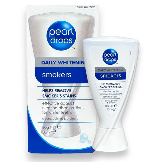 Pearl Drops Smokers Stain Removing Daily Whitening Polish Paste 50ml