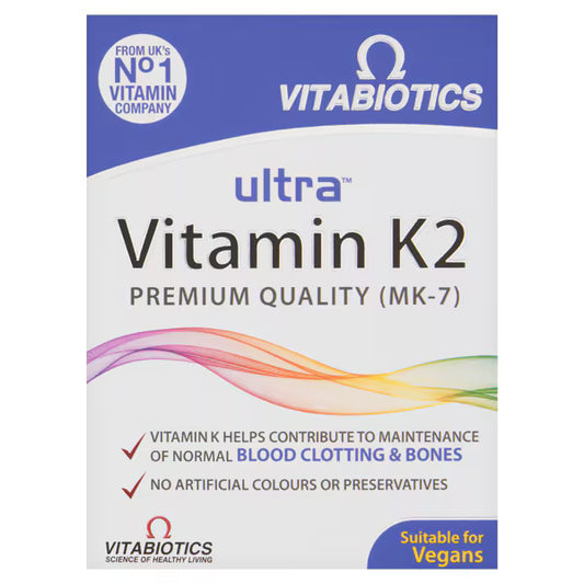 Vitabiotics Ultra Vitamin K2 60 Tabs