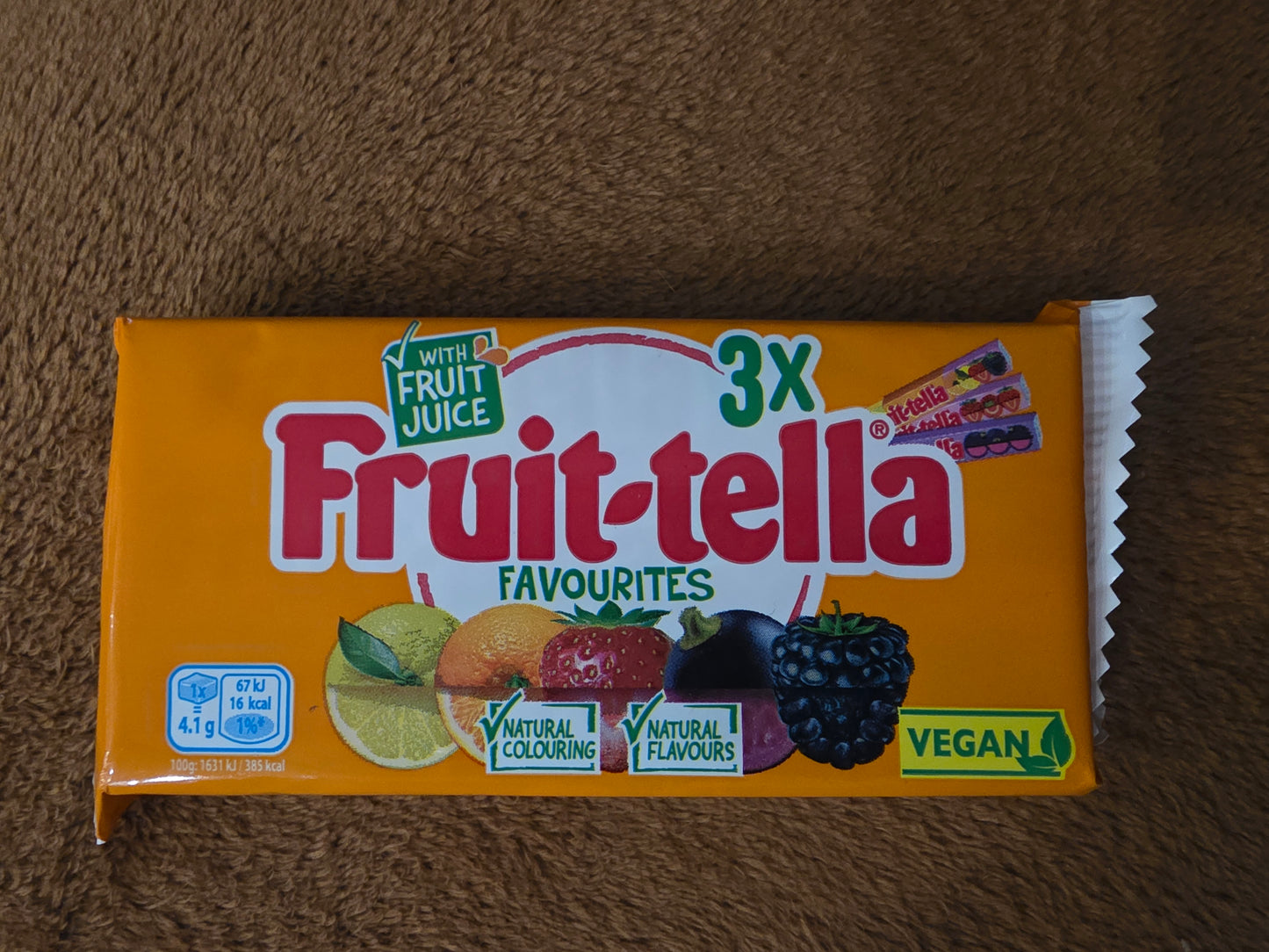 Fruittella Favourites 3 x 41g