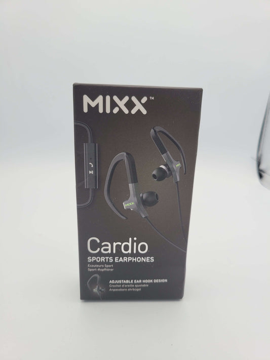 Mixx Cardio Sports Earphones BLACK