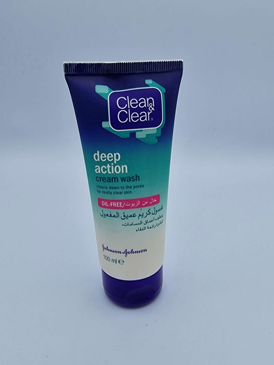 Clean & Clear Deep Action Oil-Free Cream Wash