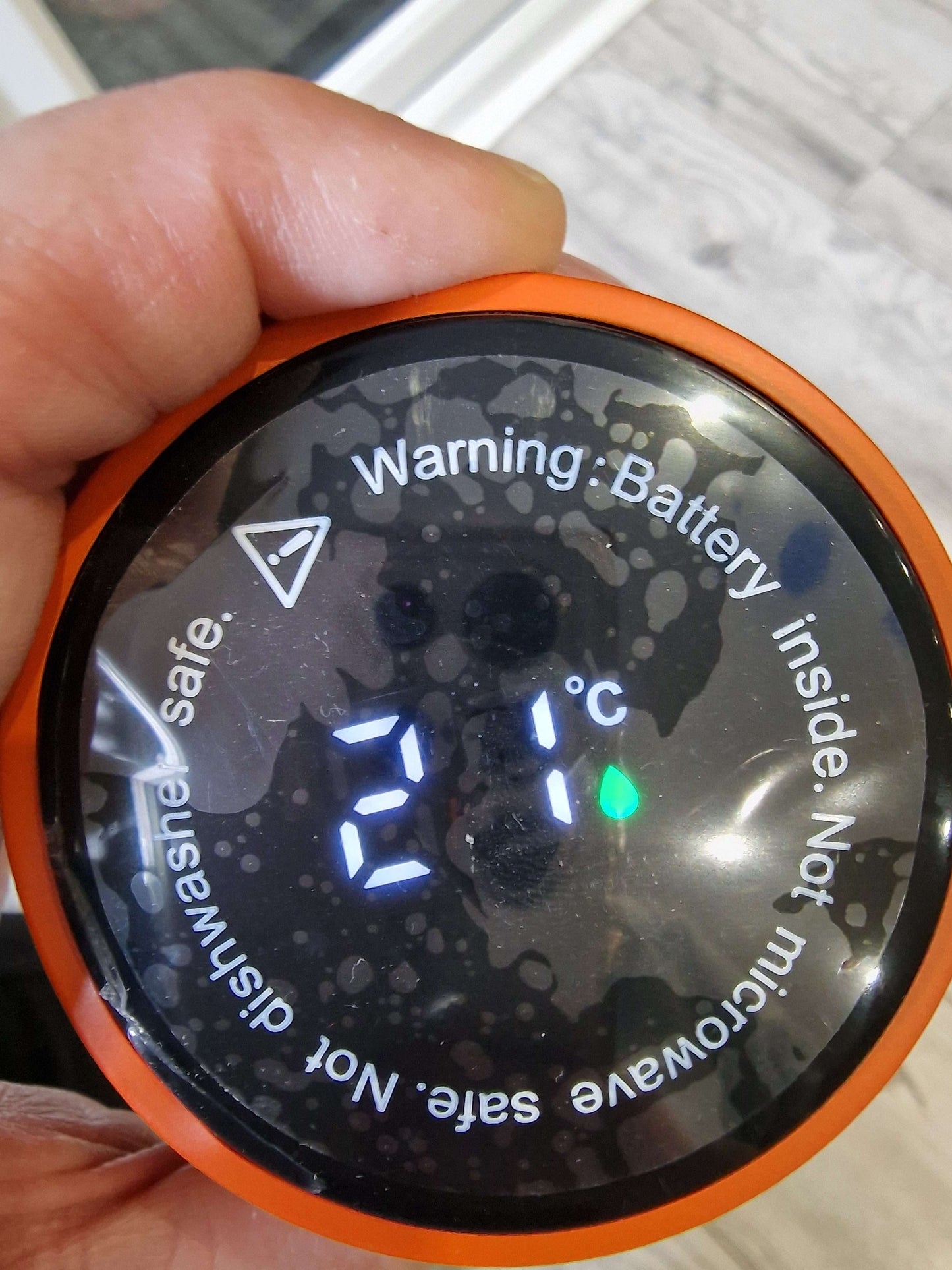 Naruto Hot & Cold Digital Thermometer Bottle