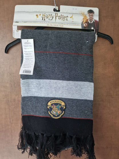 Harry Potter Grey Hogwarts Scarf