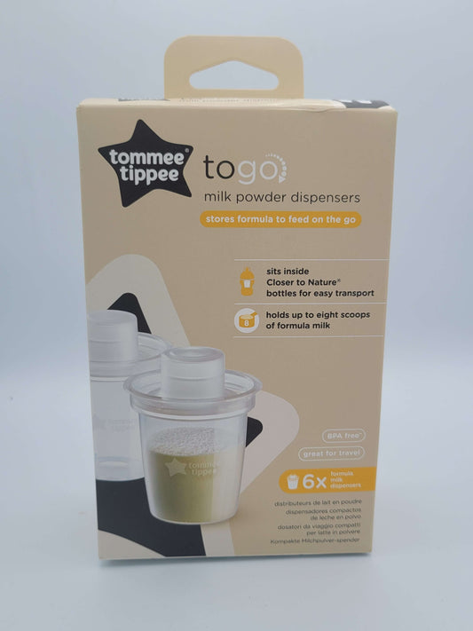 Tommee Tippee 6pk Milk Powder Dispensers 0M+