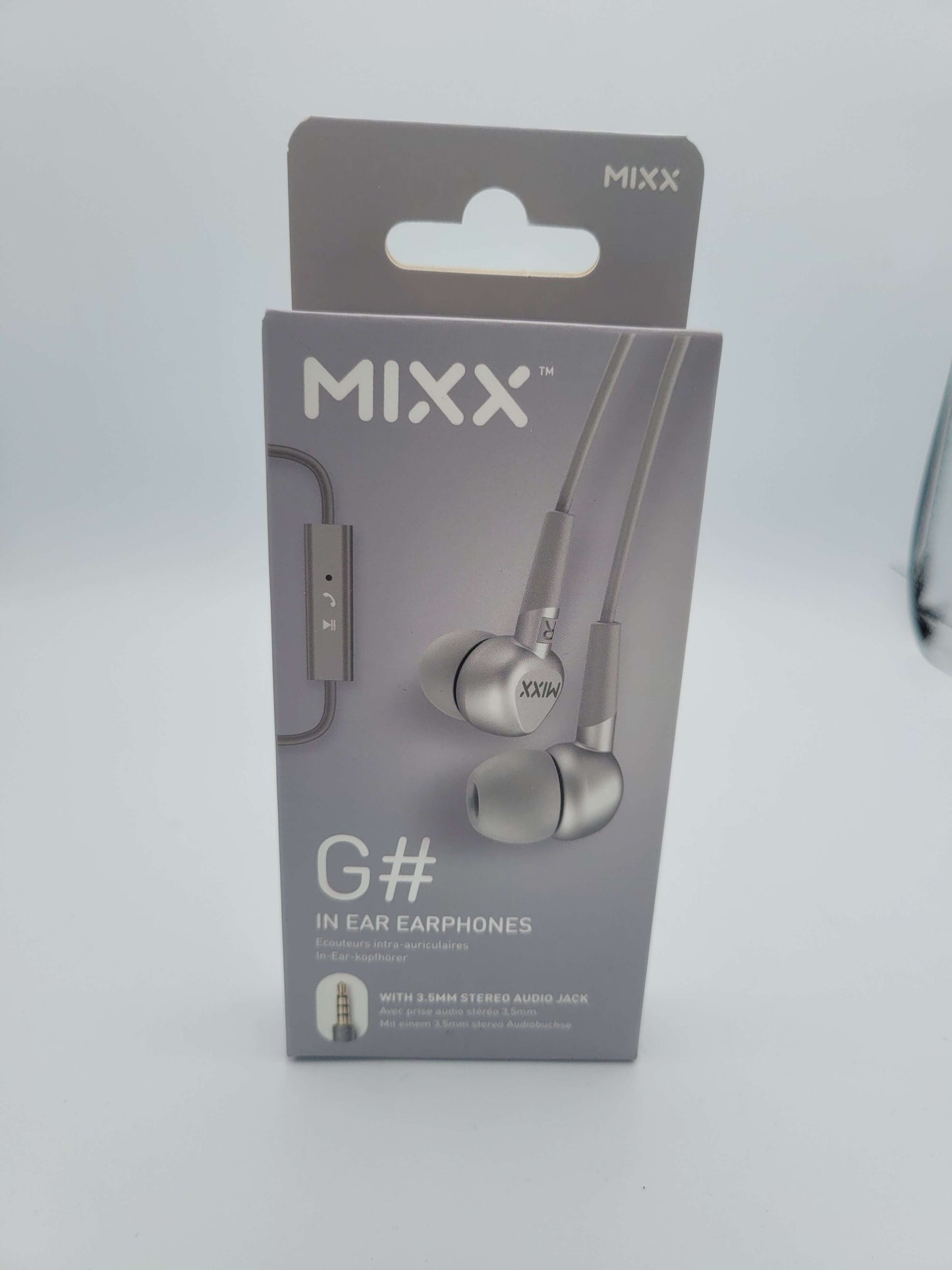 Mixx G# In Ear Earphone GREY