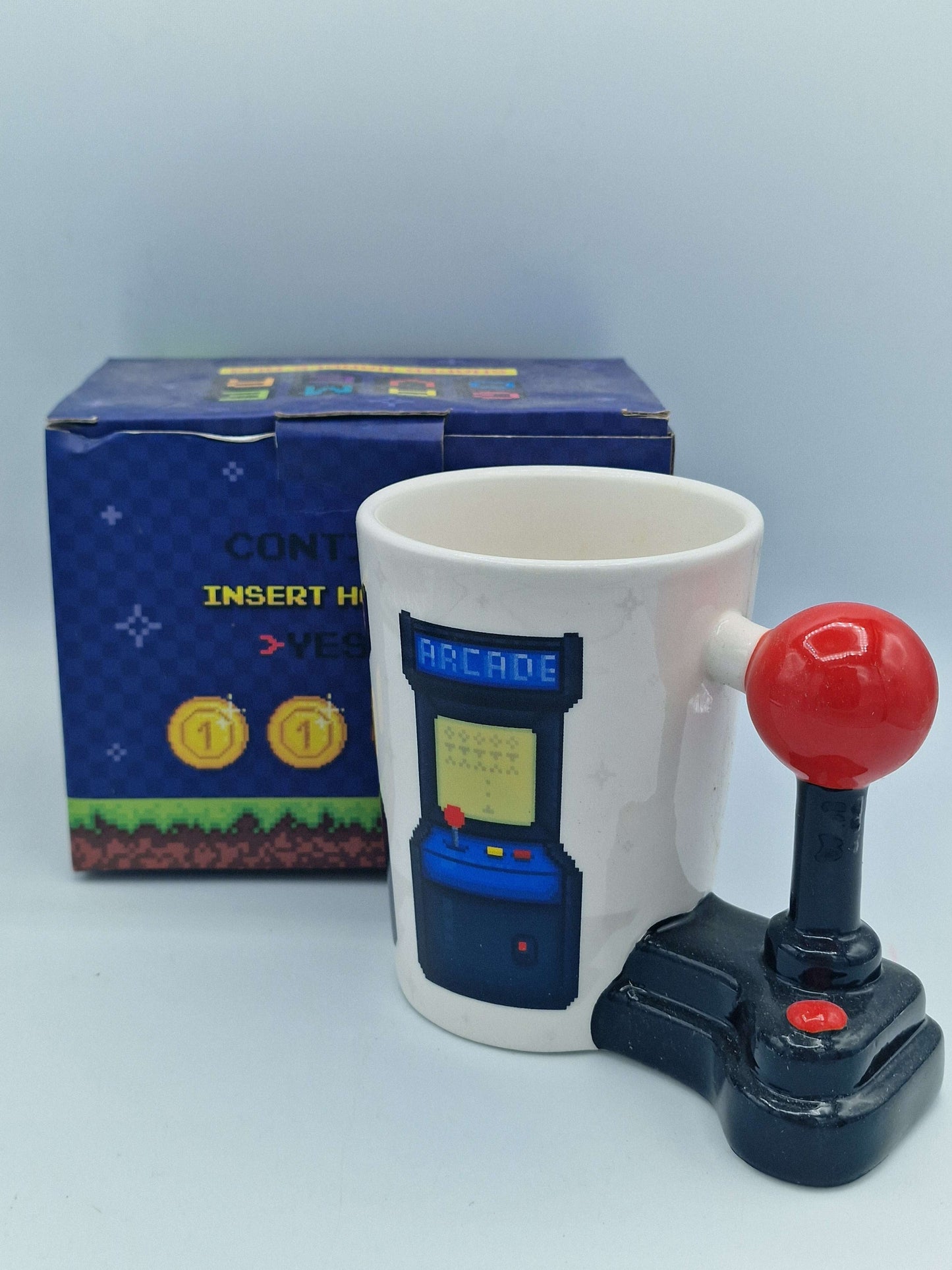 Game Over Joystick Handle Mug