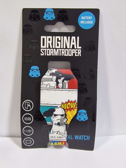 The Original Stormtrooper Pop Art Silicone Digital Watch