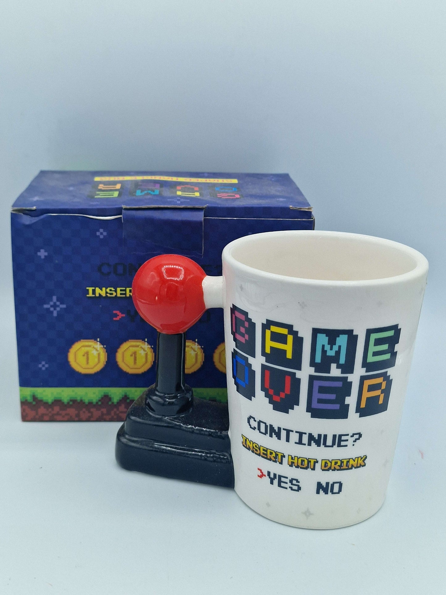 Game Over Joystick Handle Mug