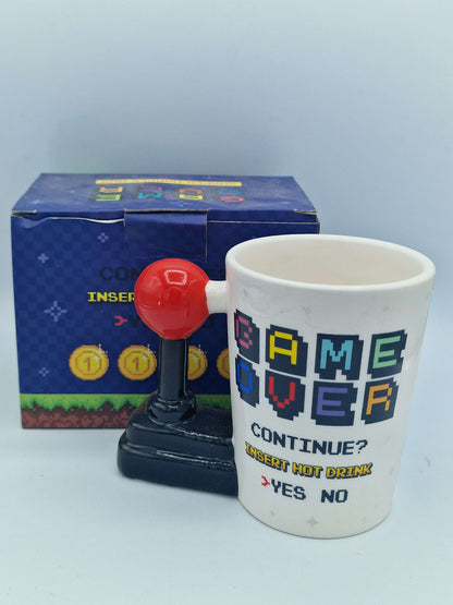 Game Over Joystick Handle Mug