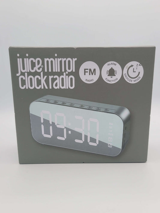 Juice Mirror Radio Clock