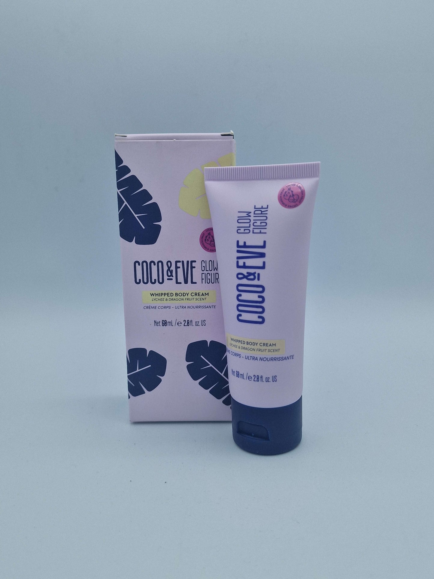 Coco & Eve Glow Figure Whipped Body Cream LYCHEE & DRAGON FRUIT