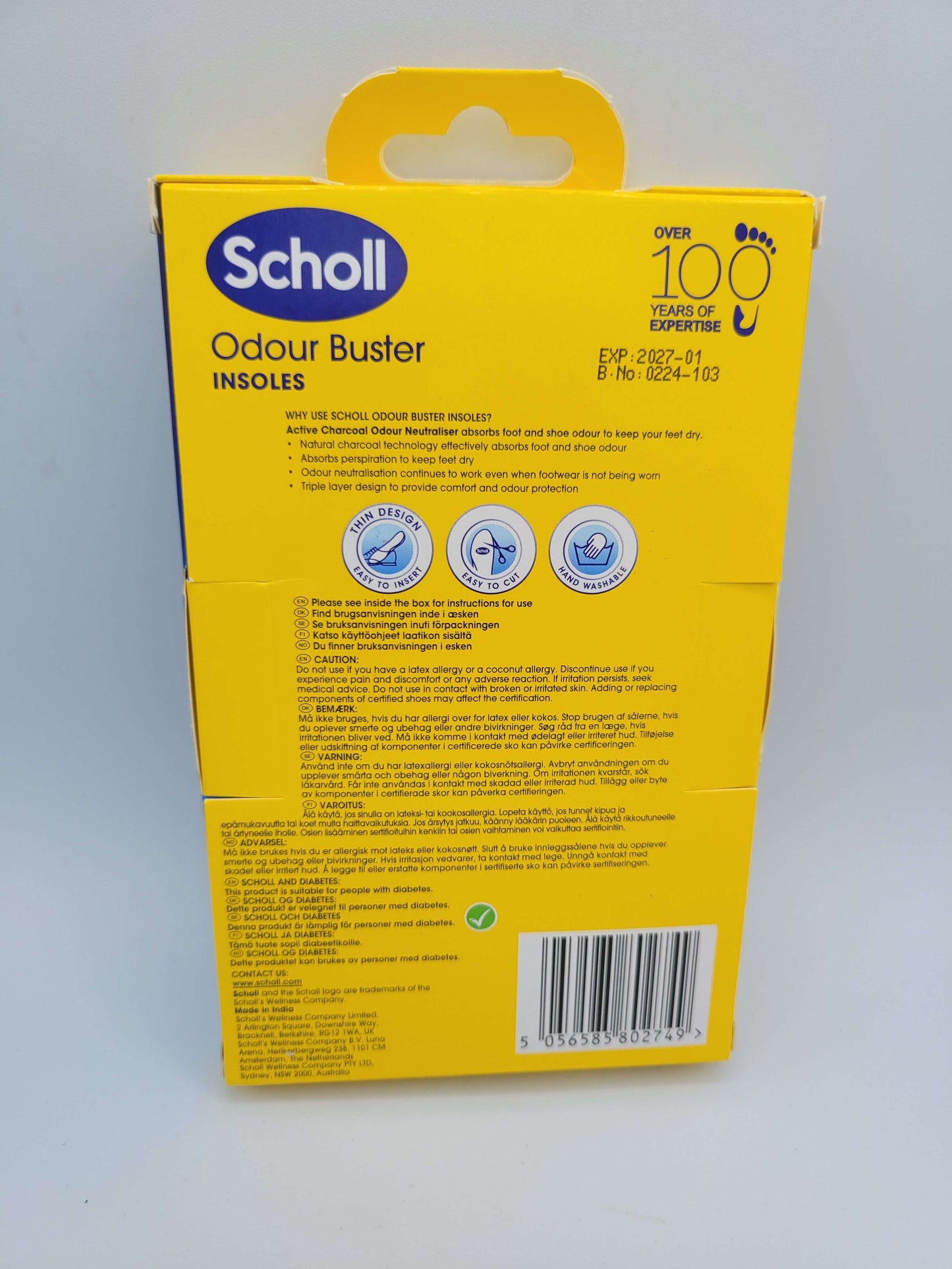 Scholl Odour Buster Insoles