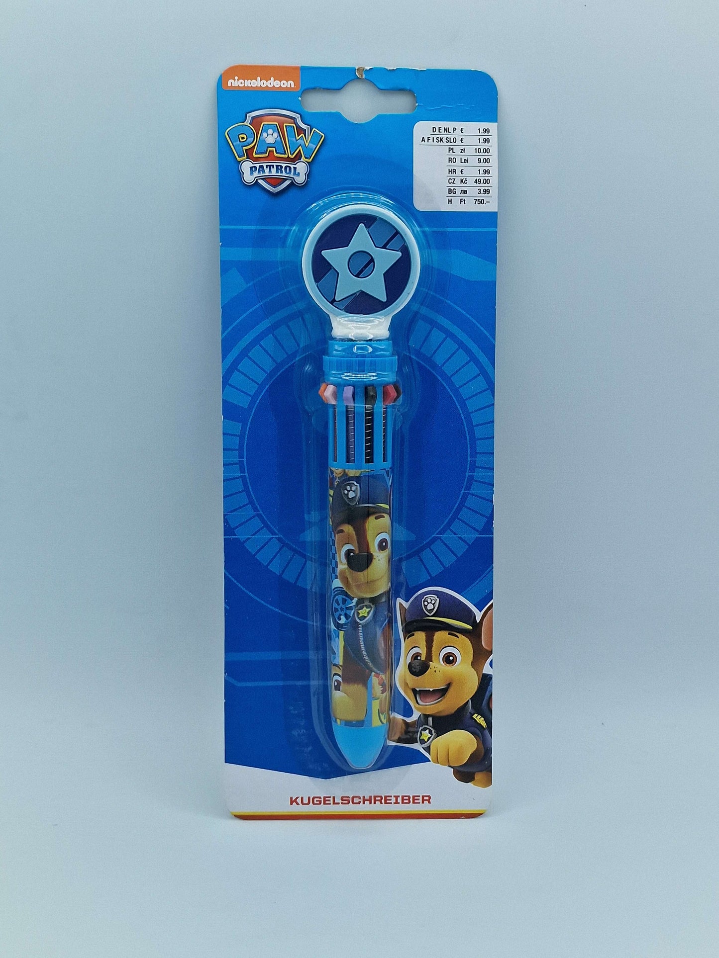 Paw Patrol CHASE 10 Multi Colour Pen