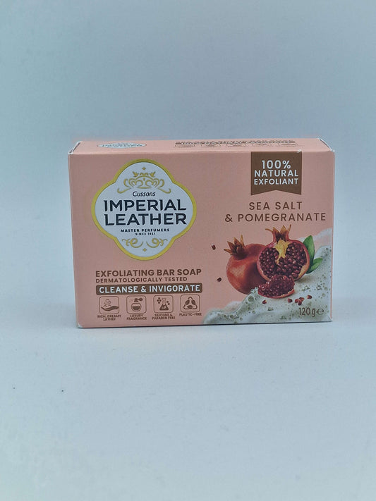 Imperial Leather Pomegranate & Sea Salt Bar Soap 120g