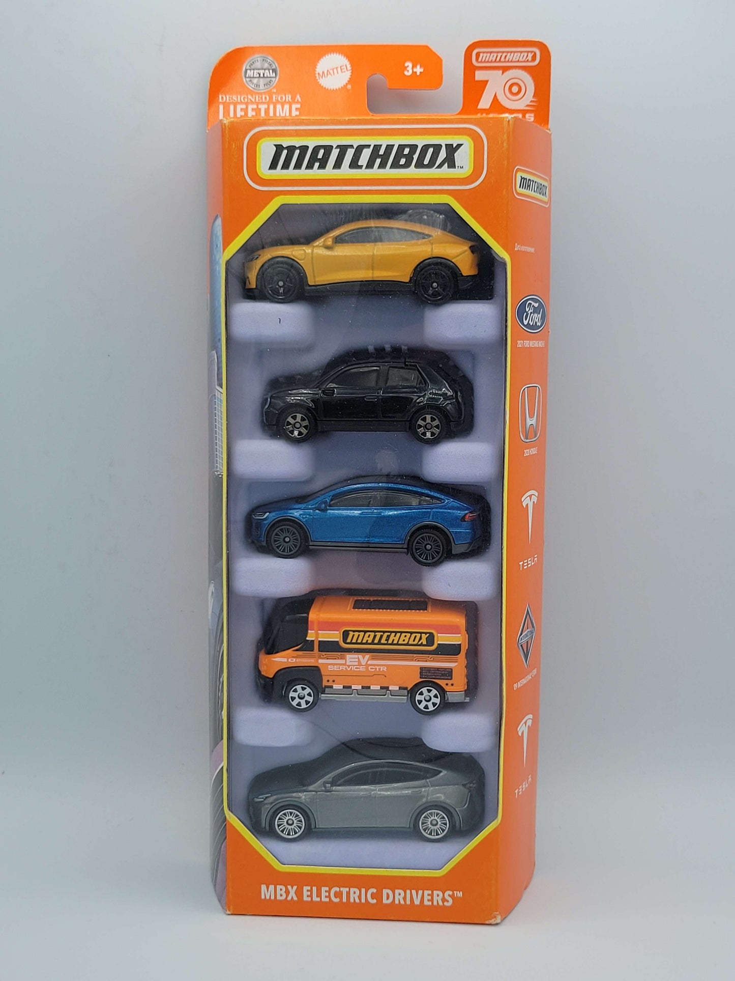 Matchbox 5-Pack of 1:64 Scale Toy Vehicles