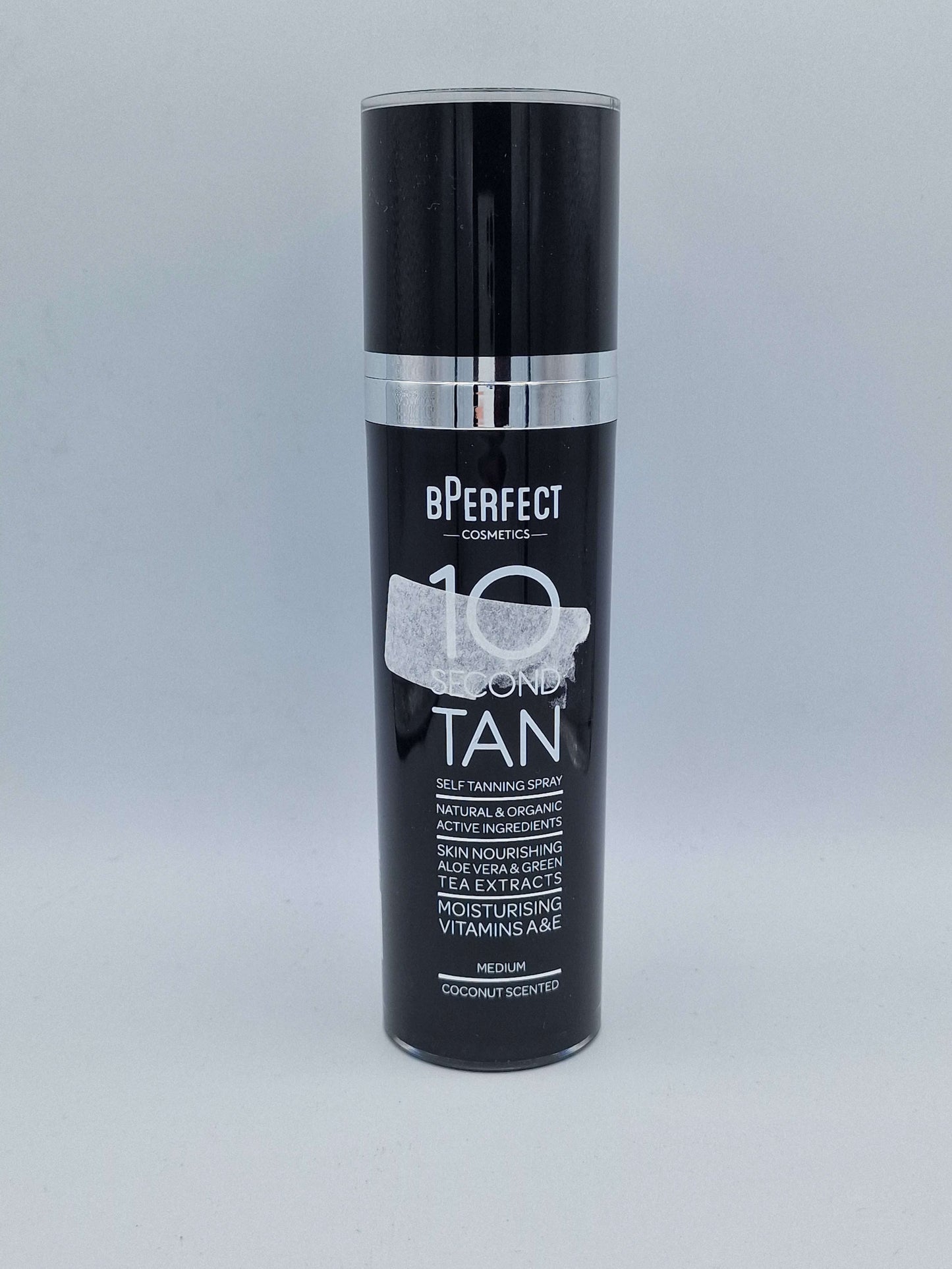 BPerfect10 Second Tan MEDIUM Coconut Scented Tanning Spray 150ML