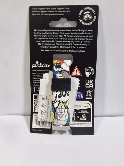 The Original Stormtrooper Pop Art Silicone Digital Watch