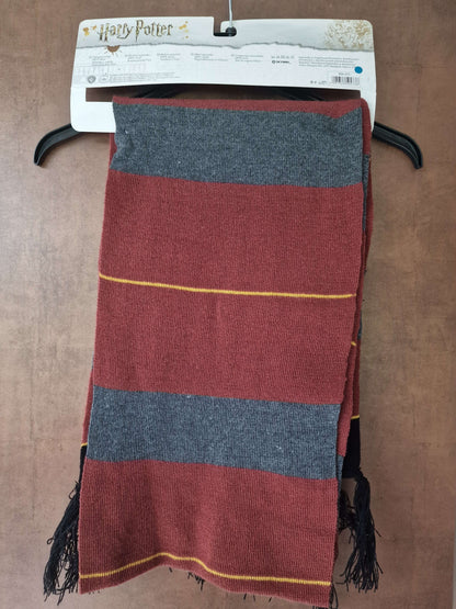 Harry Potter Red & Grey Hogwarts Scarf