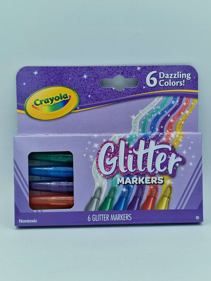 Crayola Shimmer Markers 6pk