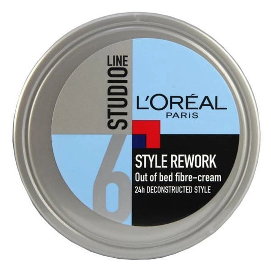 L'Oreal Paris Studio Line Style Rework Out Of Bed Fibre Cream 150ml