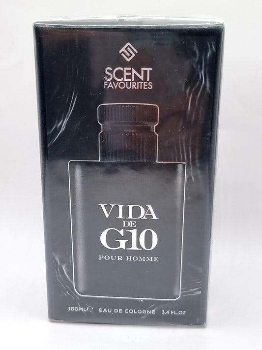 Vida de 10 Eau De Cologne 100ml Pure Homme