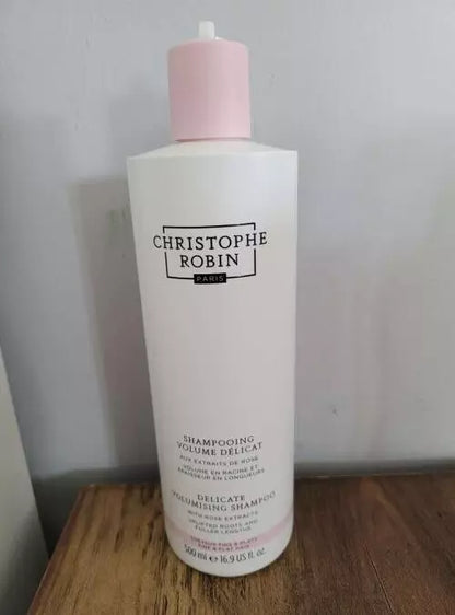 Christophe Robin Delicate Volumising Shampoo with Rose Extracts 500ml