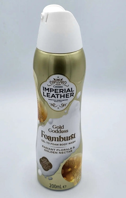 Imperial Leather Gold Goddess Foamburst Gel To Foam Body Wash Radiant 200ml