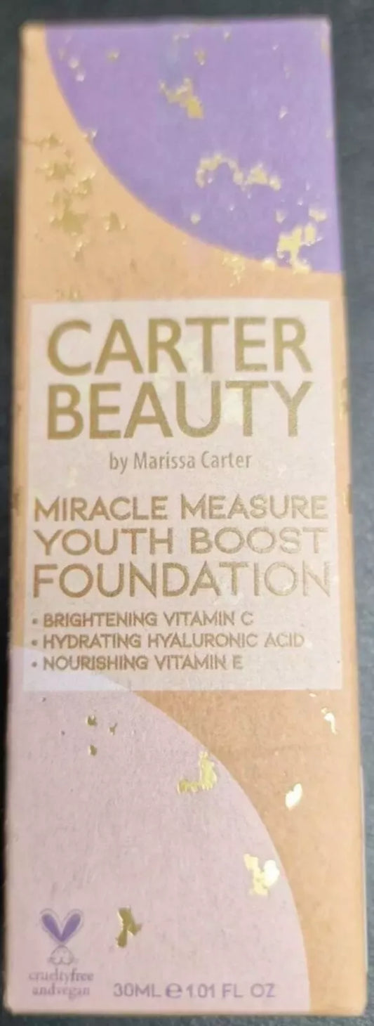 Carter Beauty Miracle Measure Youth Boost Foundation Brightening - Caramel Chew