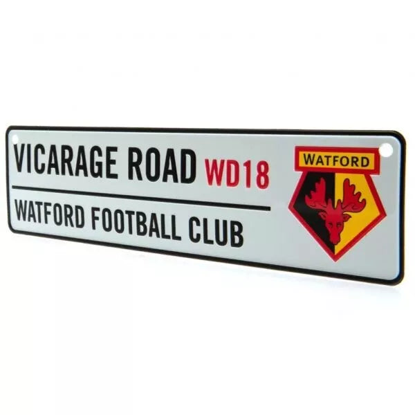 Watford FC  Metal Window Sign